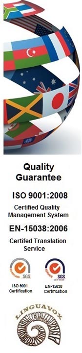 A DEDICATED NEWCASTLE TRANSLATION SERVICES COMPANY WITH ISO 9001 & EN 15038/ISO 17100